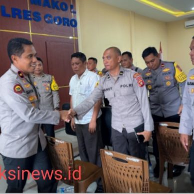 Wakapolda Gorontalo Monitoring Kesiapan PSU Pilkada Kabupaten Gorontalo Utara
