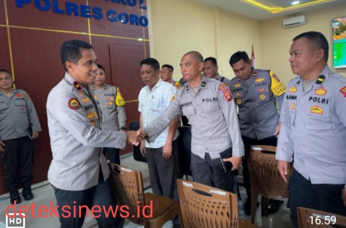Wakapolda Gorontalo Monitoring Kesiapan PSU Pilkada Kabupaten Gorontalo Utara
