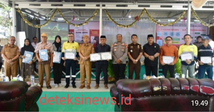 Bupati Pohuwato Buka Forum Konsultasi Publik dan Launching Gerai Layanan Perizinan Berusaha dan Non Perizinan