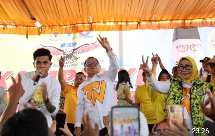 Optimis Menangkan PSU bersama Bercahaya, Thariq Bakar Semangat Rakyat Kwandang
