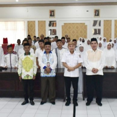 Bupati Saipul Mbuinga Buka Kegiatan Bimbingan Manasik Haji Tahun 2025  Kabupaten Pohuwato