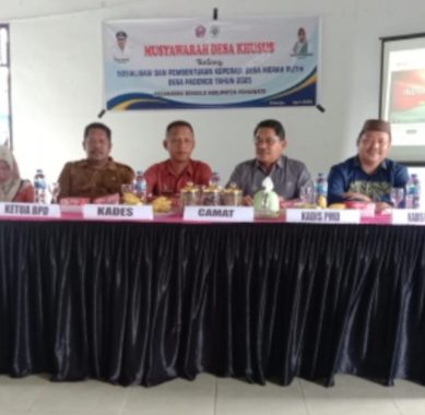 Hari Ini Pembentukan Kopdes Merah Putih Desa Padengo Kecamatan Dengilo