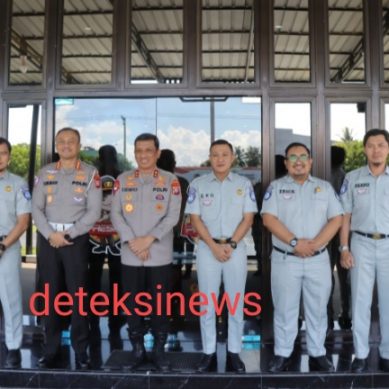 Kapolda Gorontalo Terima Audiensi Pimpinan PT. Jasa Raharja Cabang Gorontalo