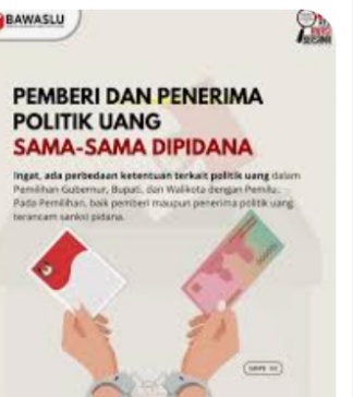 Sanksi Politik Uang di Pilkada:  “Pemberi dan Penerima Bakal Dipidana 6 Tahun Penjara”