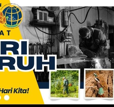 Keluarga Besar BPN Kab. Lahat Propinsi Sumatera Selatan Mengucapkan: Selamat Hari Buruh Nasional Tahun 2025