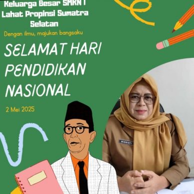 Keluarga Besar SMKN I Lahat Mengucapkan Selamat Hari Pendidikan Nasional Tahun 2025