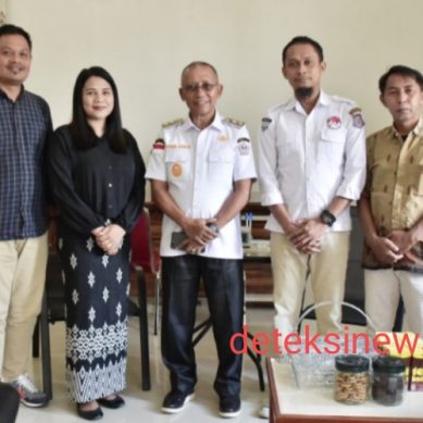 Wabup Pohuwato Terima Kunjungan Tim Monitoring dan Evaluasi KPA Provinsi Gorontalo