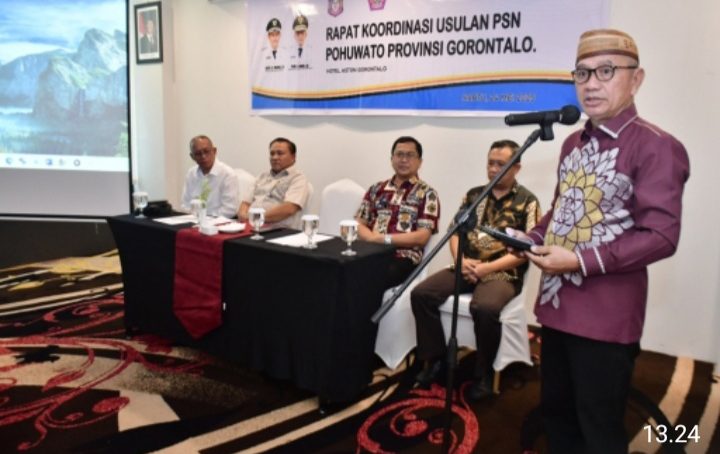 Bupati Saipul Mbuinga Buka Rakor Usulan PSN Pohuwato