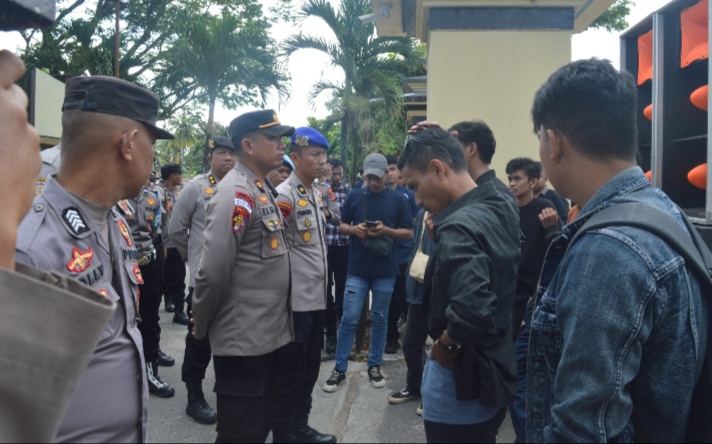 Mahasiswa Desak Periksa Salah Satu Oknum Petinggi Polda Gorontalo, Ramli Dan K. Uwa Yang Di Duga Terlibat Tambang Ilegal Di Pohuwato