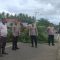 Cuaca Ekstrim, Pohon Kelapa Di Ruas Jalan Desa Iloheluma Tumbang.