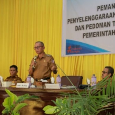 Pemkab Pohuwato Sosialisasi PEKPP Mandiri Dan Pedoman Tata Naskah Dinas