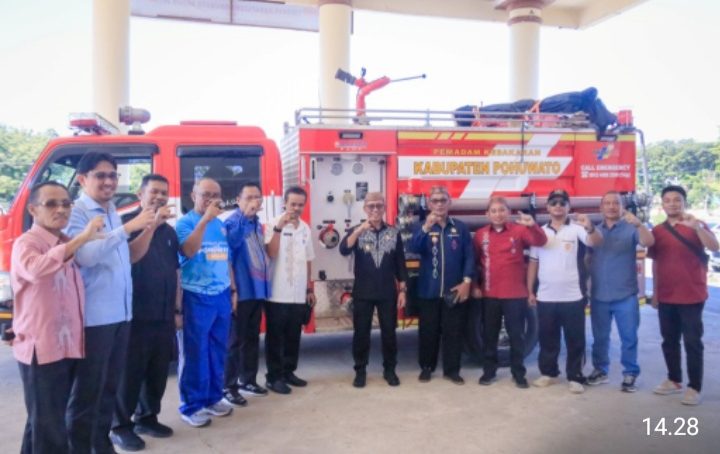 Pemkab Pohuwato Miliki Mobil Damkar Baru