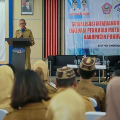 Wabup Iwan S. Adam, Resmi Membuka  Sosialisasi Membangun Budaya Sadar Risiko