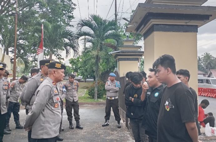 AMP Pohuwato Kembali Datangi Polda Gorontalo