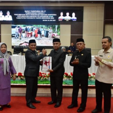 Dari Penyampaian Ranperda Pertanggungjawaban APBD 2024, Ini Harapan Bupati Pohuwato