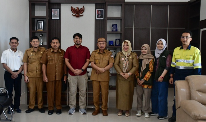 Bupati Pohuwato Saipul Mbuinga Terima Tim Dari PGP