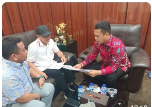 Di Jakarta, Bupati Saipul Mbuinga Terus Perjuangkan Pembangunan Kantor Bupati