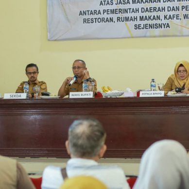 Pemkab Pohuwato Optimalkan PBJT Atas Jasa Makanan Dan Minuman