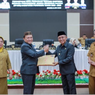 Pemkab Pohuwato Serahkan Nota Pengantar  RPJMD Tahun 2025 – 2029 Ke DPRD