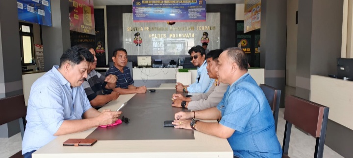 Laporkan Sejumlah Terduga Perusakan lingkungan,Hari Ini Tim DPD LA HAM Datangi Polres Pohuwato