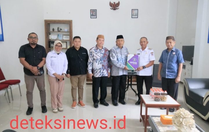 Wabup Iwan Adam Terima Kunjungan Rektor UNU Gorontalo