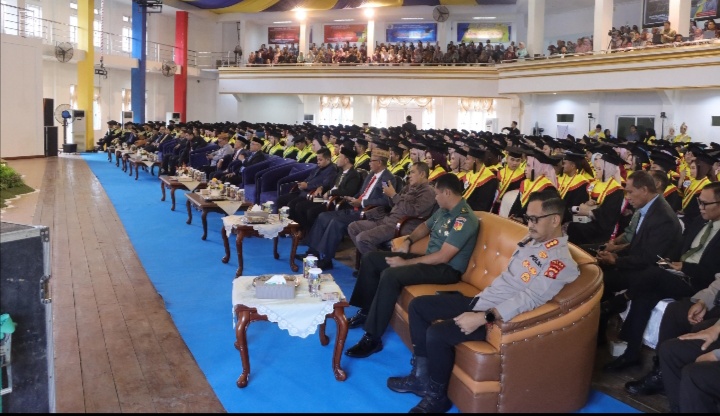 Kabid Humas Polda Gorontalo Hadiri Wisuda ke-27 Universitas Gorontalo Tahun 2025