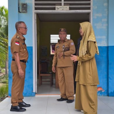 Respon Cepat, Wabup Iwan Adam Tinjau SDN 09 Bulili Duhiadaa