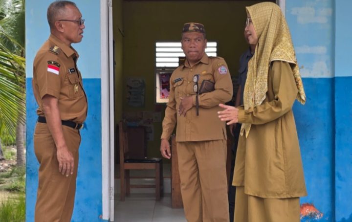 Respon Cepat, Wabup Iwan Adam Tinjau SDN 09 Bulili Duhiadaa