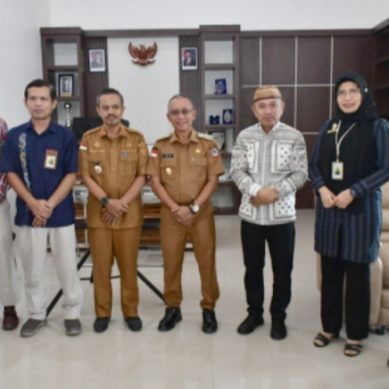 Bupati Pohuwato Menerima Kunjungan Kepala Kantor Pelayanan Pajak Pratama Gorontalo
