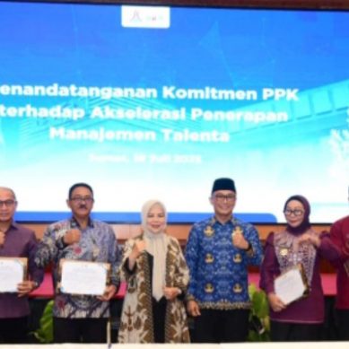 Bupati Saipul Mbuinga Hadiri Penandatanganan Komitmen PPK Di Manado