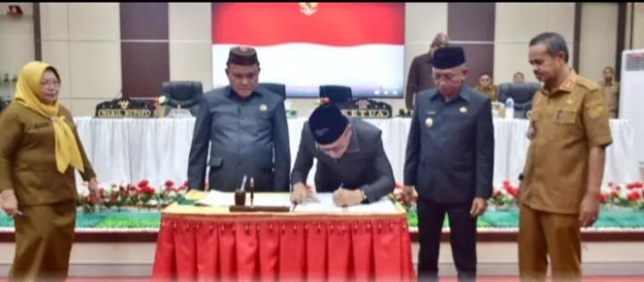 Ranperda Pertanggungjawaban Pelaksanaan APBD TA 2024 Di Setujui DPRD Pohuwato