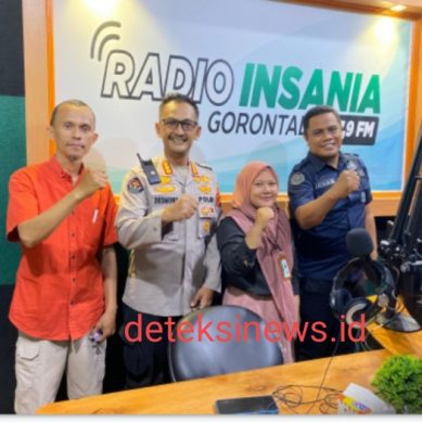 Sampaikan Pesan Kamtibmas Kepada Masyarakat, Kabid Humas Sebagai Narasumber
