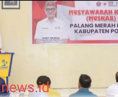 Muskab PMI Ke V Kabupaten Pohuwato, Tetapkan Iwan Adam Ketua