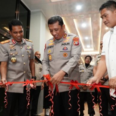 Kapolda Resmikan Ruangan Baru  Ditreskrimsus Polda Gorontalo
