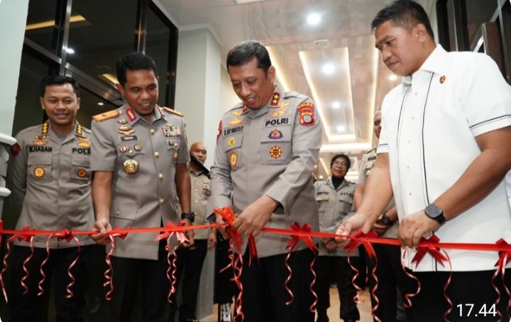 Kapolda Resmikan Ruangan Baru Ditreskrimsus Polda Gorontalo