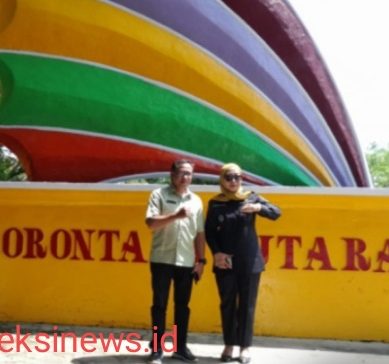 Wabup Gorut, Dorong Optimalisasi Penataan Taman Pontolo