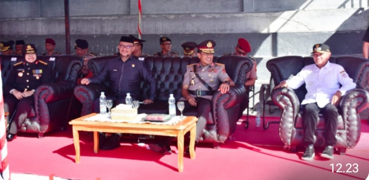 Hadiri Pembukaan Pendidikan Pembentukan Bintara Polri, Ini Pesan Bupati Pohuwato