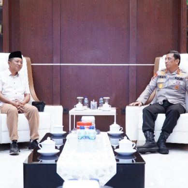 Audiensi Kapolda Dan Ikatan Alumni PMII Provinsi Gorontalo, ” Perkuat Sinergi Dalam Menjaga Stabilitas Daerah”