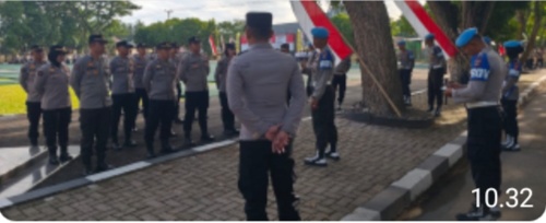 Tegakkan Disiplin dan Tertib Personel, Bid Propam Polda Gorontalo Gelar Gaktiblin,