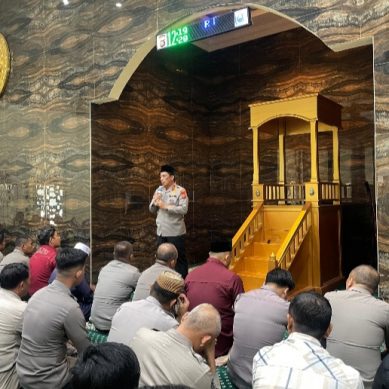 Kapolda Gorontalo Ajak Anggota Makmurkan Masjid Lewat Ibadah Rutin