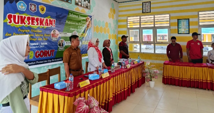 Menjadi Sekolah Berprestasi, SMAN 9 Gorut Giatkan Pendidikan Ekskul