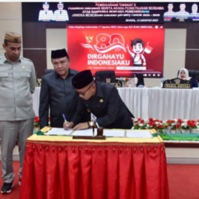 Paripurna RPJMD, Wabup Iwan Adam Apresiasi Kinerja DPRD Pohuwato