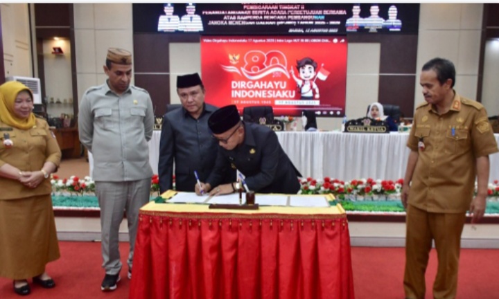 Paripurna RPJMD, Wabup Iwan Adam Apresiasi Kinerja DPRD Pohuwato