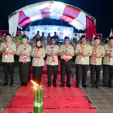 Bupati Saipul Mbuinga Dan Wabup Iwan Adam Terima Penghargaan Dari Kwartir Nasional Gerakan Pramuka.