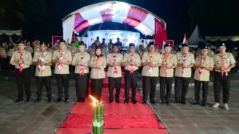 Bupati Saipul Mbuinga Dan Wabup Iwan Adam Terima Penghargaan Dari Kwartir Nasional Gerakan Pramuka.