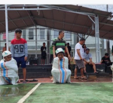 Warga Binaan Lapas Pohuwato Meriahkan Perlombaan Tradisional Sambut HUT RI
