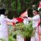 Penurunan Bendera HUT Proklamasi RI, Wabup Iwan Adam Inspektur Upacara