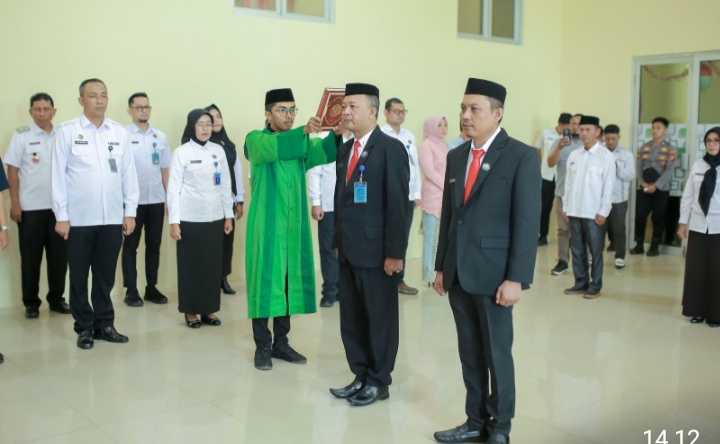 Hari Ini, Kepala BNN Pohuwato Di Ambil Sumpah