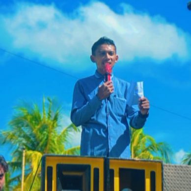 Mahasiswa dan Pemuda Pohuwato Gelar Aksi Protes Penarikan Kendaraan oleh FIF Pohuwato.