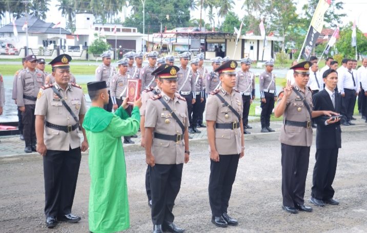 Kapolres Pohuwato Pimpin Sertijab Sejumlah PJU Dan Kapolsek